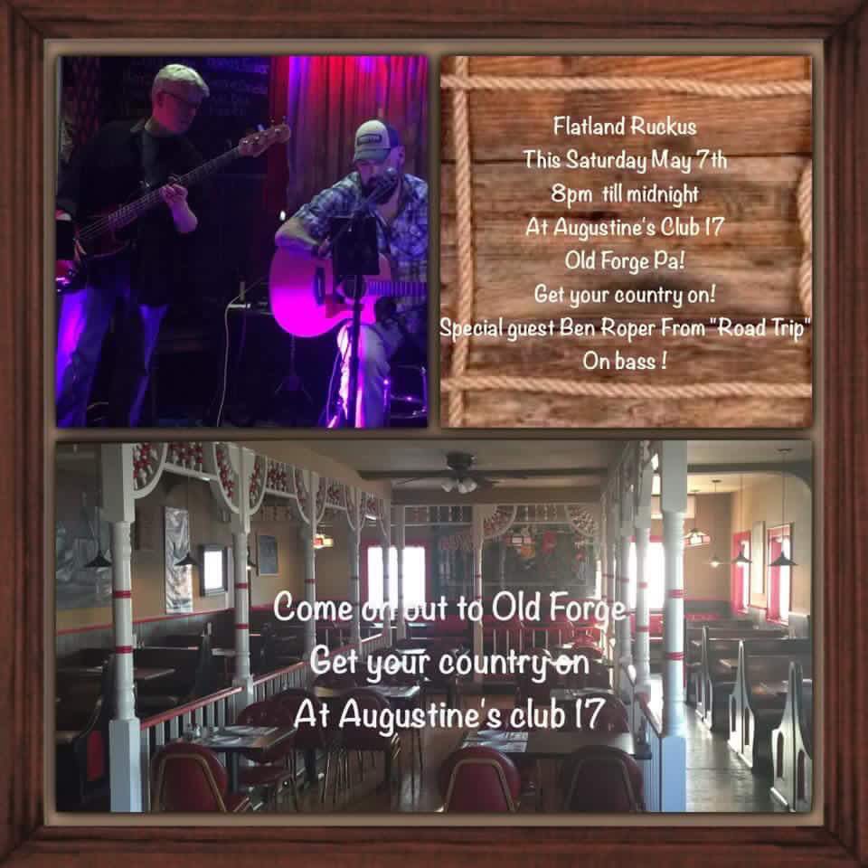 FlatlandRuckus's tweet photo. #Saturday Augustine's Club 17, 8pm🎸  @NEPABUZZ1 @M_U_S_I_C_news @froggy1013 @UnsignedRadio15 https://t.co/Ix37bd7imE