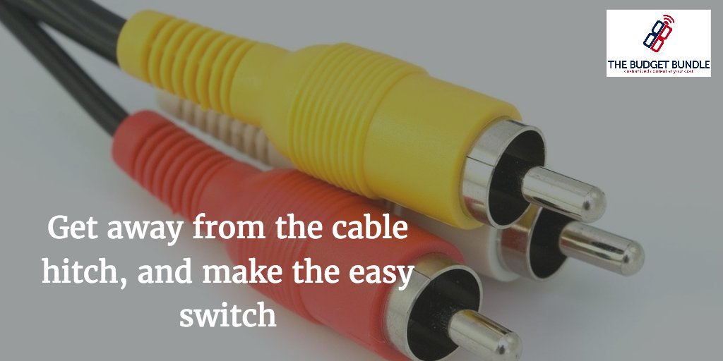 bundltv's tweet photo. Get away from the cable hitch, and make the easy switch with Budget Bundle https://t.co/UCJ0HRZY3v