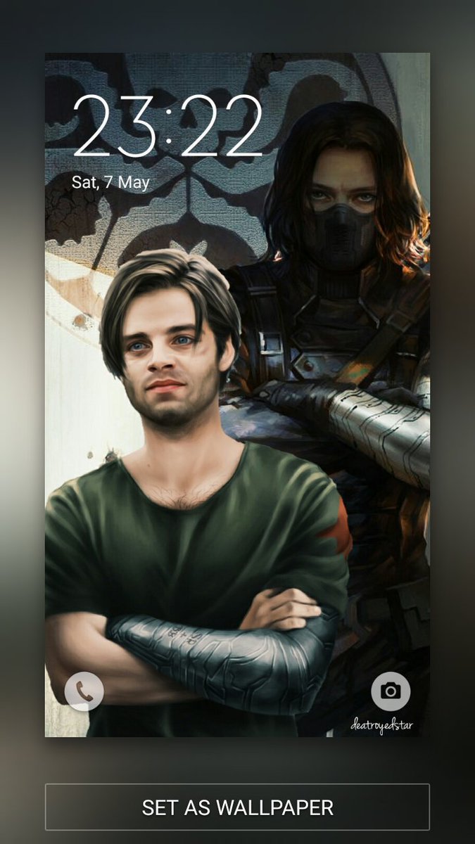 Lockscreen On Twitter James Bucky Barnes Lockscreens Rt