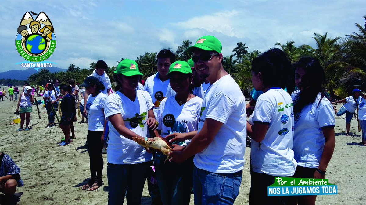 RnjaMagdalena's tweet photo. La RNJA Nodo Santa Marta y @CORPAMAG participes en el XV Evento de Introducción al Medio Natural de Tortugas Marinas https://t.co/rFRFlEXzMV