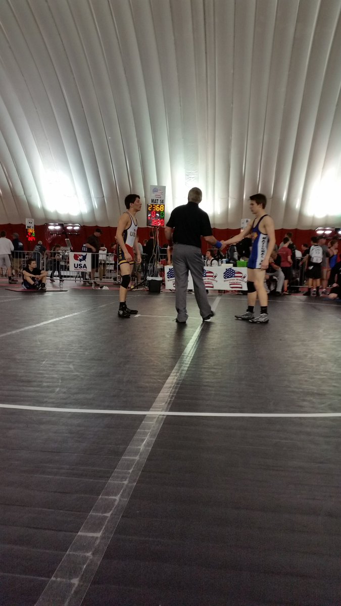 schevi1's tweet image. Congratulations to Luc who places 4th at Wisconsin Freestyle State tournament today,  long tough successful day.