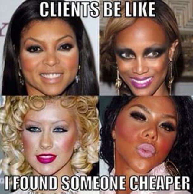 FacesByPureness's tweet photo. When you see the "professional" pictures of the "photoshoot" that they tried to book for.  Smh #fail #fakephotoshoot https://t.co/iDmE6LbulH
