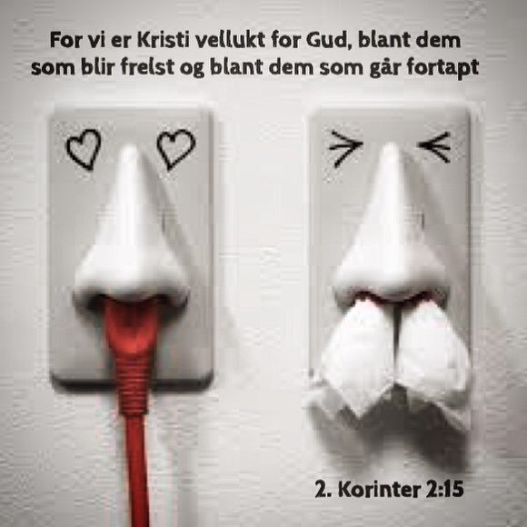 For vi er Kristi vellukt for Gud, blant dem som blir frelst og blant dem som går fortapt
… ift.tt/1rDY81U