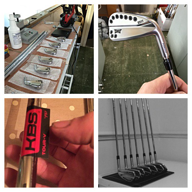 RhysAtkinson36's tweet photo. 4th set of PXG's being built for our Knightsbridge Golf School Customers in as many weeks. #pxg #eclipsegolf https://t.co/08ONhnisY9