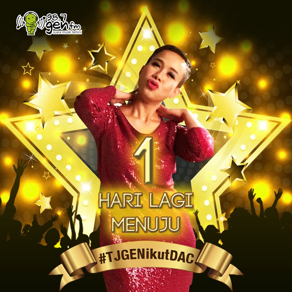 ___TJ's tweet photo. RT @987Genfm: Besok!! Senin di @IndosiarID  @___TJ  beraksi di #DACeleb! Ramein terus #TJGENikutDAC ya Sobat Gen! https://t.co/N2TLEHdjBa