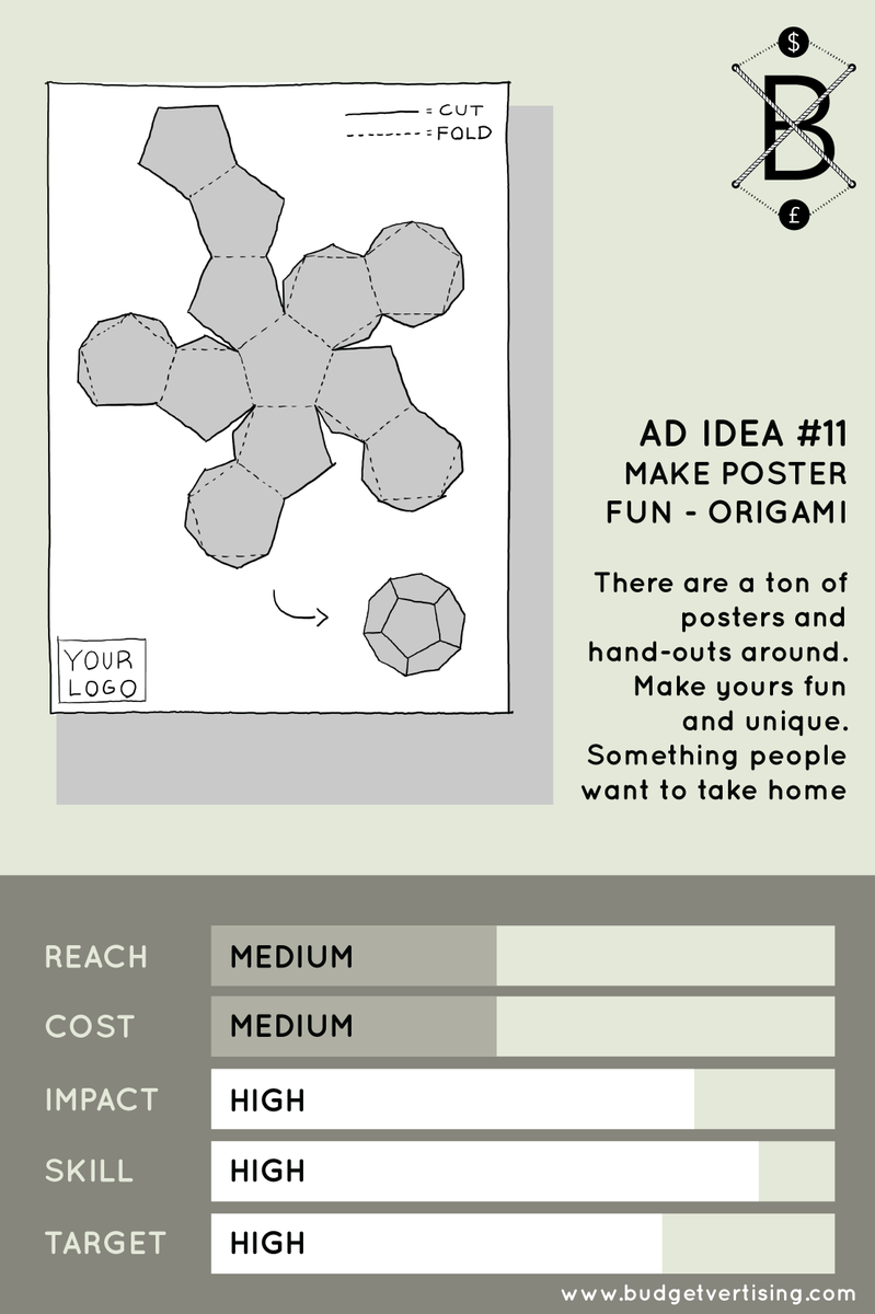 budgetvertising's tweet photo. Liven up the generic promotional materials with interactive ideas to increase engagement #directmail #creativeadv https://t.co/2aAtjUU8Wn