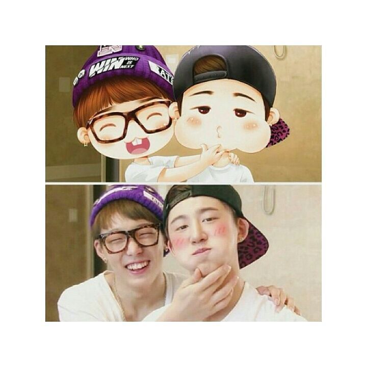 iKONICstagram's tweet photo. #iKONICstagram little.girlme: This two adorable chipmunks. Too cute to handle
#iKON #BOBBY #HANBIN #IKONIC #KIMHANB… https://t.co/xwNEJR75r6