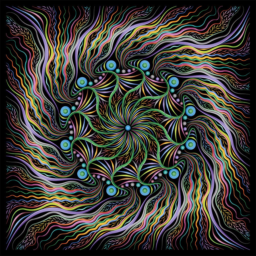 PrismaLightArt's tweet photo. https://t.co/qe8pGeBrOI #MandalaArt #Centrifugal #Flair #Panache #RhythmicArt #Abstract #Meditation https://t.co/qah2d2eR2A