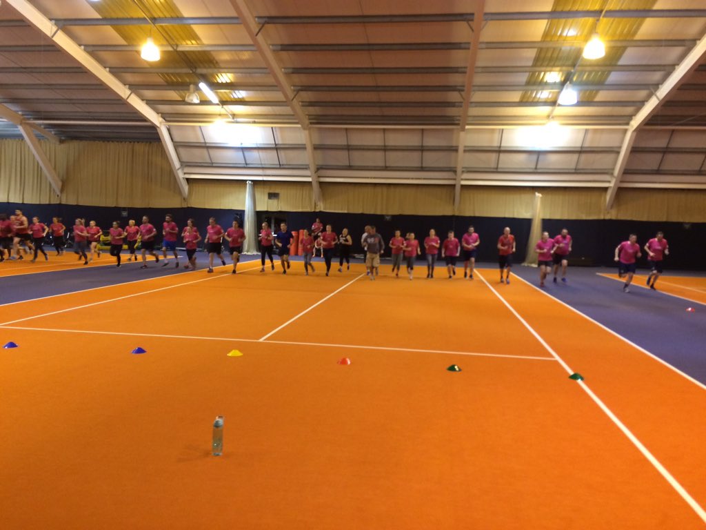 twinklecapella's tweet photo. Who on earth does a Bleep Test at 4am?? #WeDo #24in24 https://t.co/es37MP0RSf