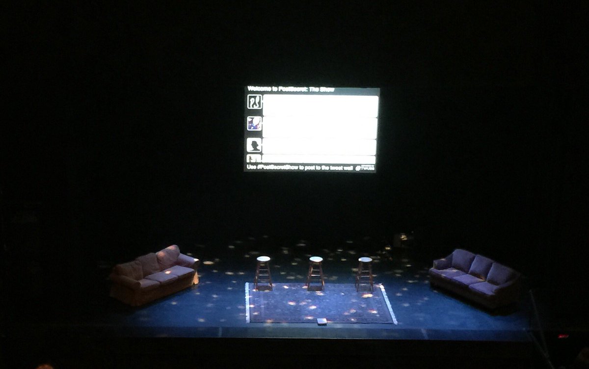 CareerJoy's tweet photo. T-15 mins till #Postsecretshow starts #Reallyexciting https://t.co/KTUmXoDTuY