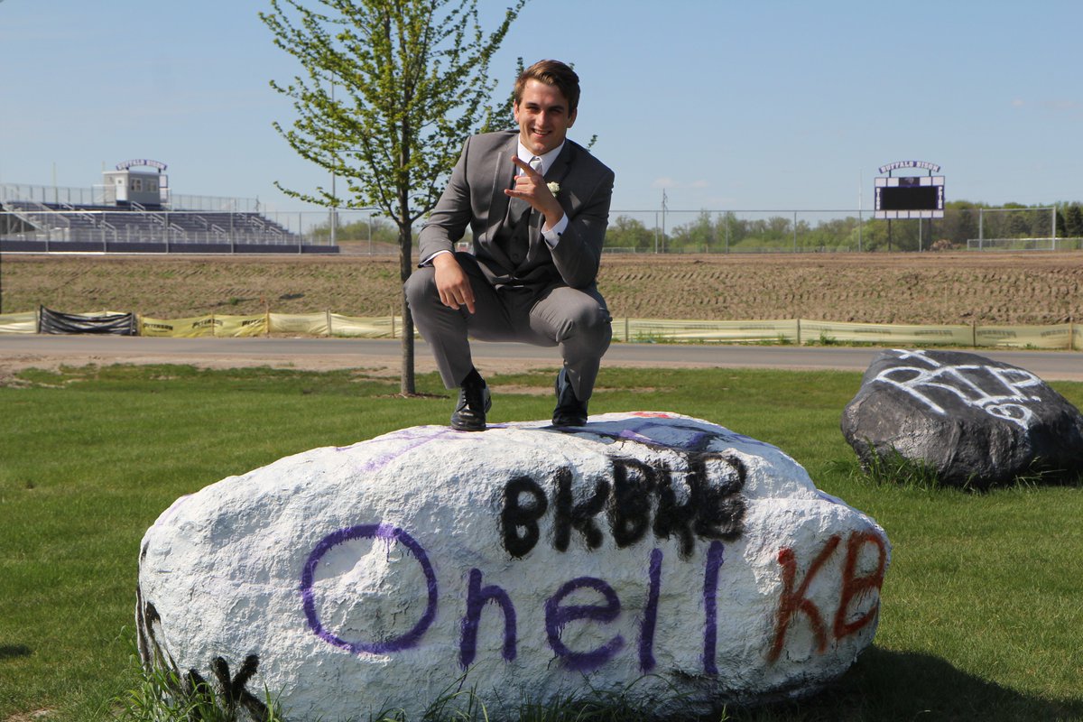 "The Rock" <a href="/ATreptau/">Adam James Treptau</a> <a href="/prombhs2016/">BHS Prom 2016</a> #WinTheDay