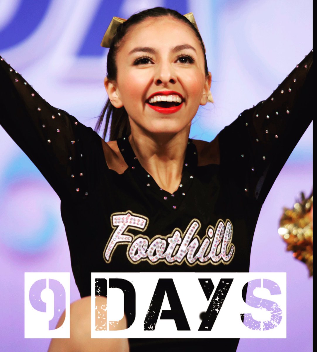 foothill_dance_'s tweet photo. 9 Days To Tryouts!! #FoothillDance #Tryouts #DanceTeam https://t.co/e92XjOskf3