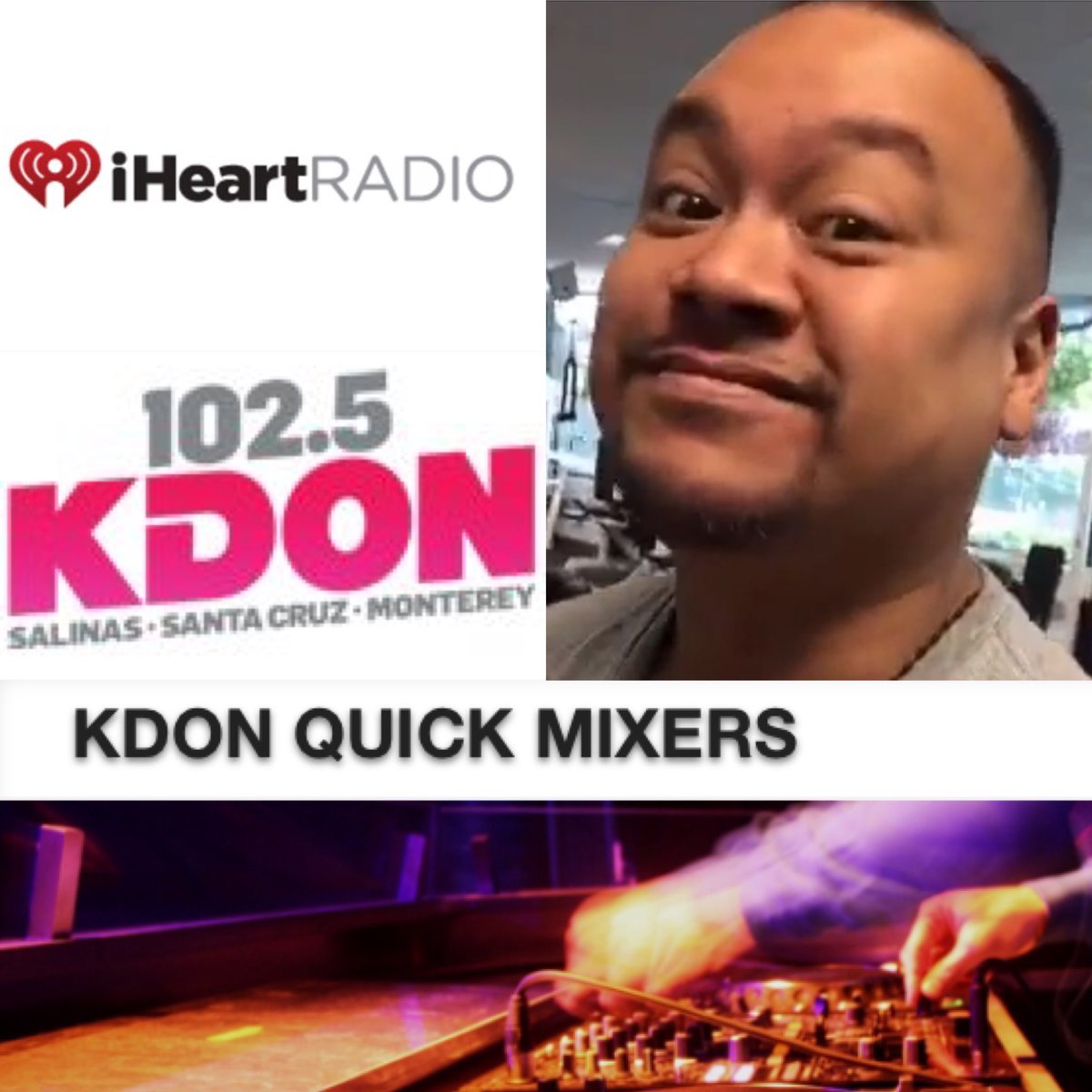 djrenbarrera's tweet photo. Tonight! I'll be in the mixx tearing up the MP3's on 102.5 KDON 8pm-9pm.Tune or log!@1025KDON @iHeartRadio https://t.co/mcrZsA2QXi