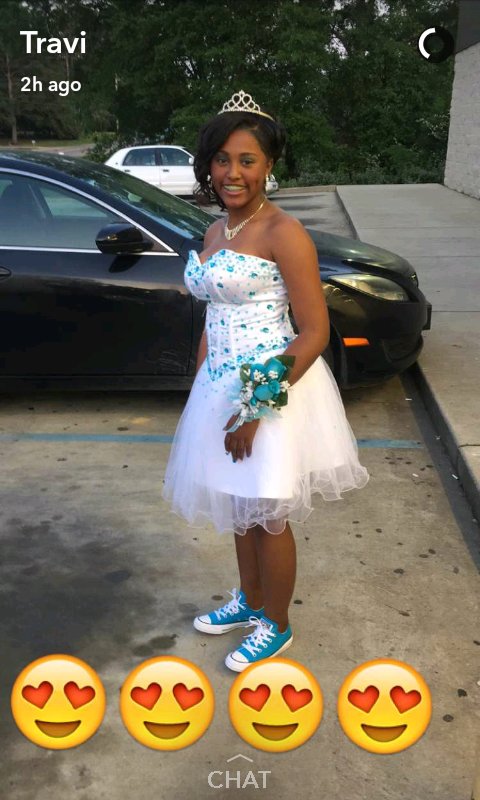 BurrellXavier's tweet image. My Lil baby was cute for prom ❤ yall say wtf yall want to say about her but she was slayed