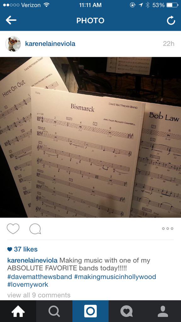 copperpot5's tweet photo. "Bismark" and "Bob Law" both appeared on a photo posted to instagram by a studio musician months back then removed. https://t.co/kKUOABHVhn