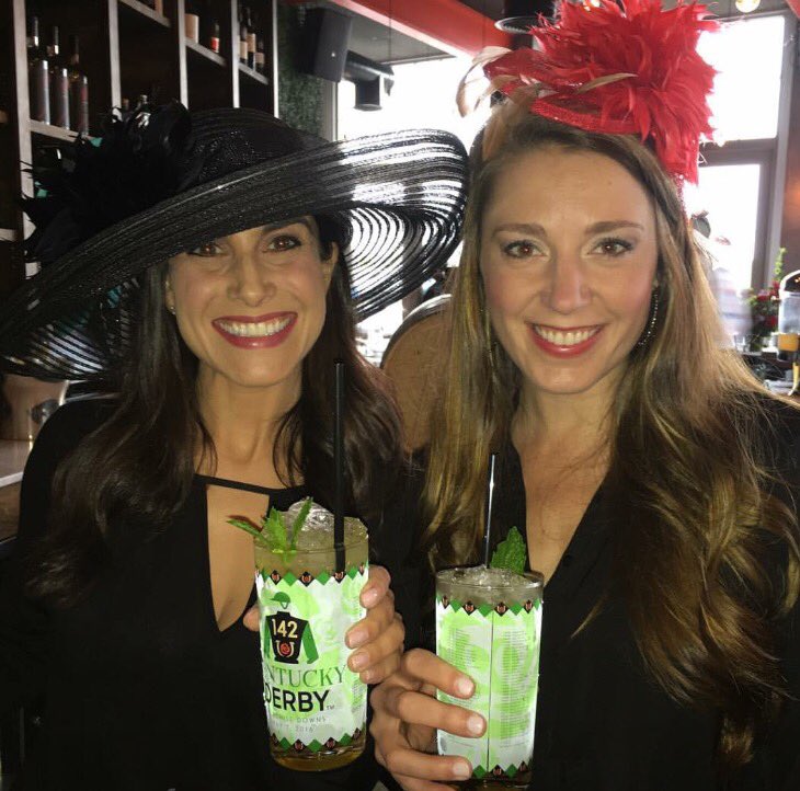 MarissaAlter's tweet photo. If I can't spend Derby at @ChurchillDowns, at least I can spend it with one of my Louisville loves @MaggieRuper https://t.co/WHHIBE2dub
