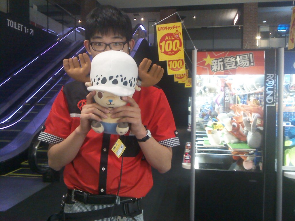 ラウンドワンスタジアム 札幌北21条店 景品情報 景品コーナーの一番目立つ所のチョッパーのぬいぐるみ人気景品となってます 他にもワンピースだとフィギュアも豊富に揃えてありますよ ぜひgetしに来てくださいね ラウンドワン Ufoキャッチャー