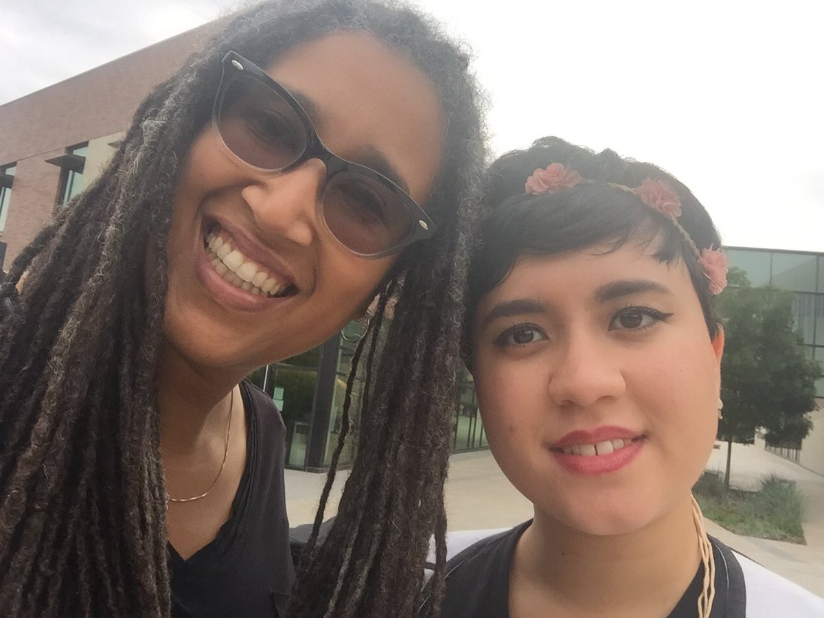 AyadeLeon's tweet photo. DVC WE In Bloom day was AMAZING! So much fierce feminism so little time #intersectional #HellaInspired @DVC_updates https://t.co/OQRJ8D5aG0