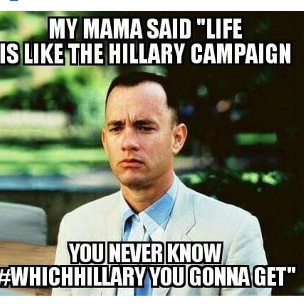 tombob131's tweet photo. #WhichHillary #NeverHillary #DropOutHillary #BernieOrBust #bernieorgreen2016 #feelthebern  #berniefuckingsanders https://t.co/cXtd9KE4OI