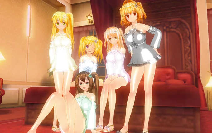 【カスタムメイド3D2】スカート丈短くしたSS#カスタムメイド3D2 #CM3D2 
