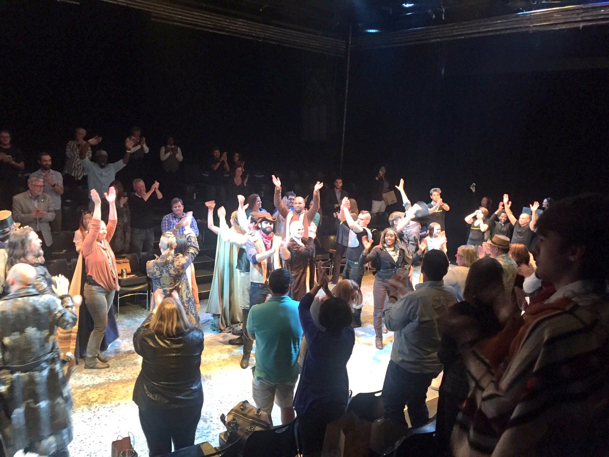 Carlos_Frias's tweet photo. What endurance! This #HammerTrinity cast @ArshtCenter acted for 10 hours & brilliantly! Round of applause! https://t.co/Jx8nO1LsHM