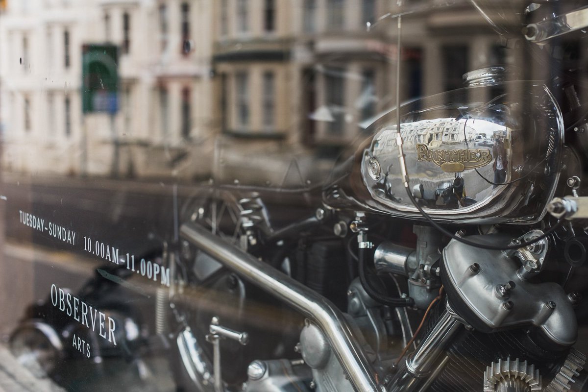 On enjoytheride.today <a href="/Revolutionshows/">Revolution show</a> goo.gl/mUYFd0 <a href="/observerbld/">Observer Building</a> #motorcycles #art #enjoytheride