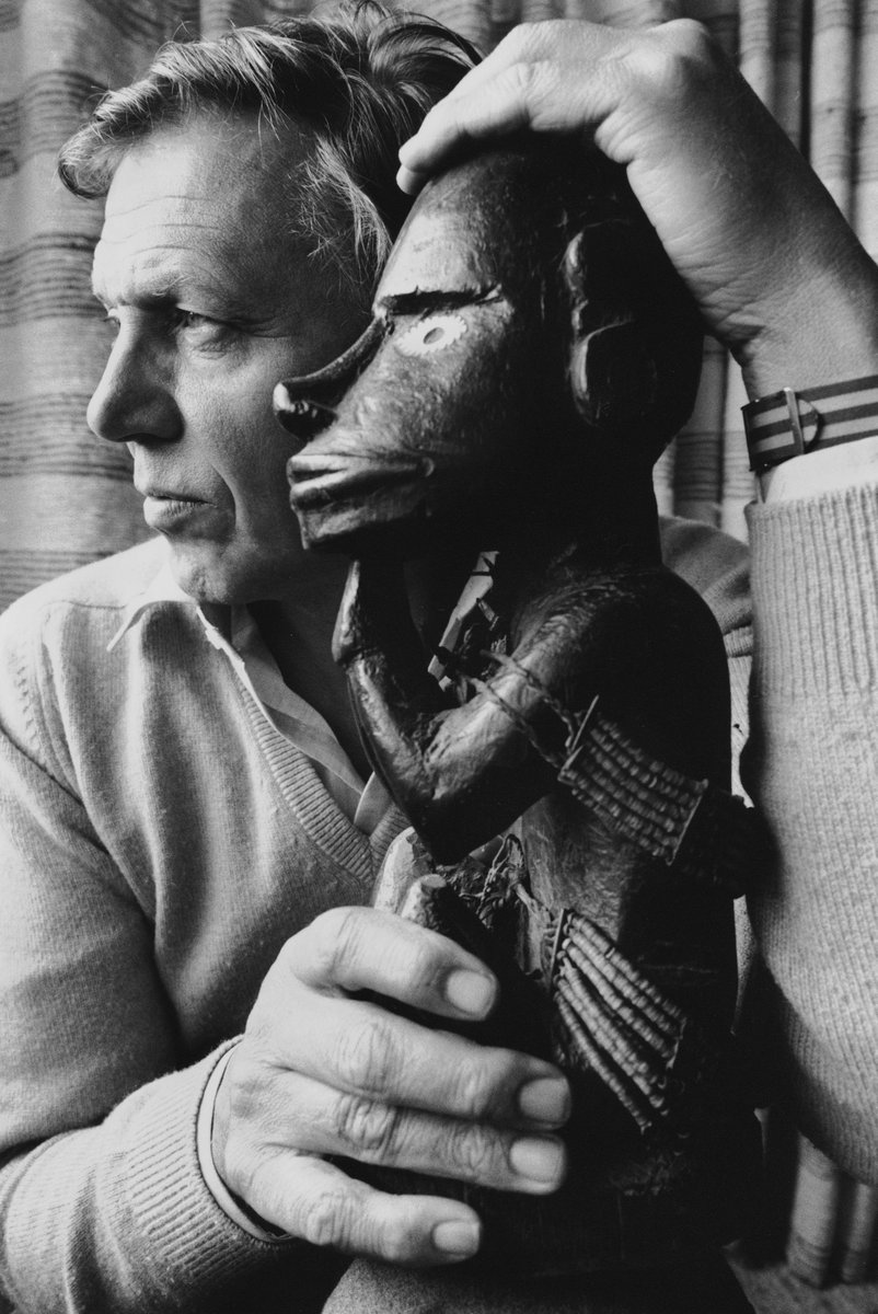 British naturalist and broadcaster David Attenborough - who is 90 today -  photographed by Peter Marlow in 1981.