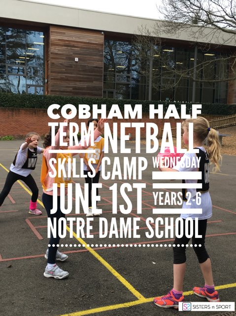 sistersnsport's tweet image. #Cobham #Supersportysisters in school years 2-6! Check out our half term #netball camp! ow.ly/4nupgN