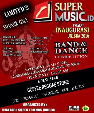 Ngopi bareng lagi. INAGURASI UNIBBA 2016. hari sabtu tgl 14may2016. At kampus unibba baleendah. ☕