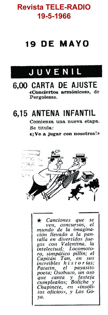 ChiriDonJose's tweet photo. Este mes se cumplirá el 50 Aniversario de los Chiripitiflaúticos. Habrá que celebrarlo ¿no creéis? https://t.co/tXWkfdobjt