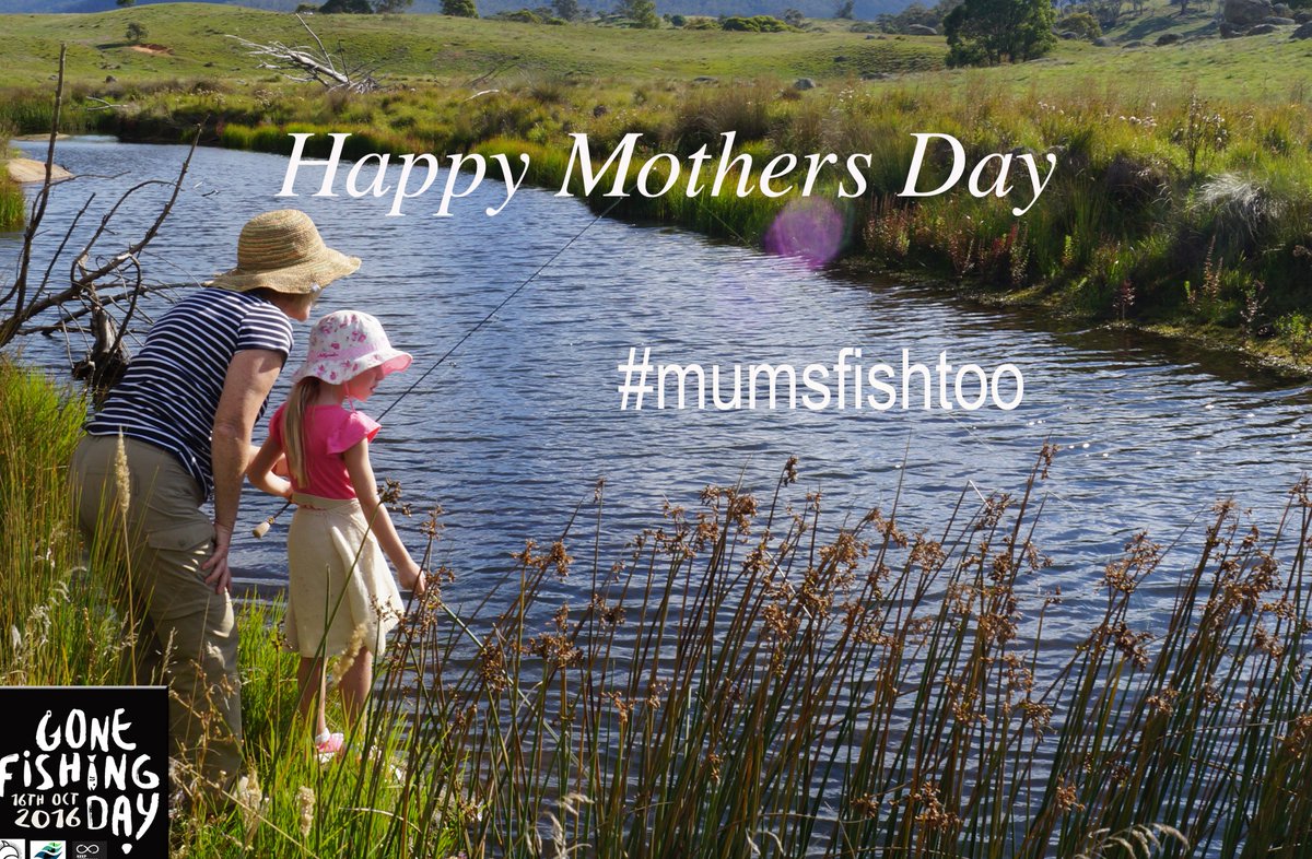 KeepAusFishing's tweet photo. Happy Mothers Day to all the mums, and especially our #mumsfishtoo mums https://t.co/aP8jX6Q7Dz