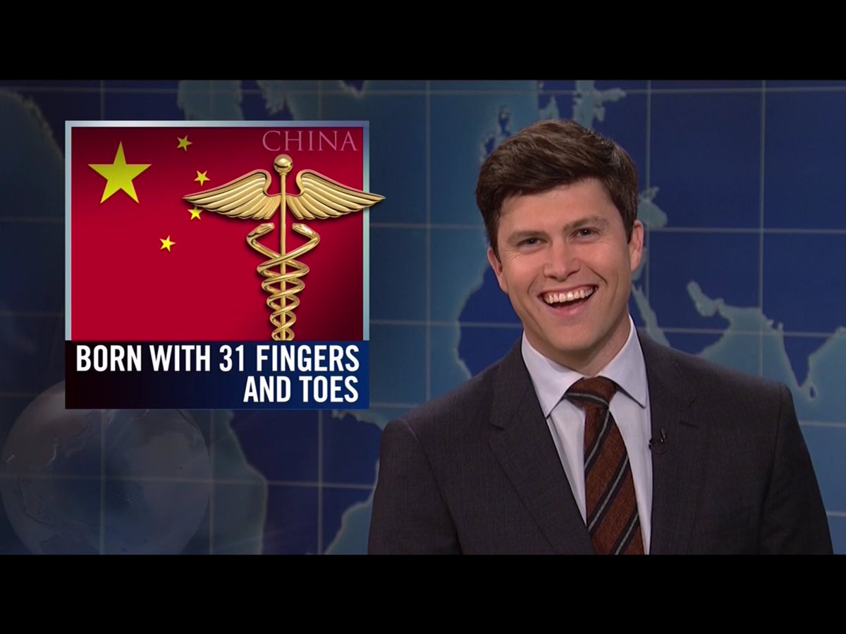 hal_scan's tweet image. Yeah you can easily see colin&apos;s coming joke. #goodatmath #snl