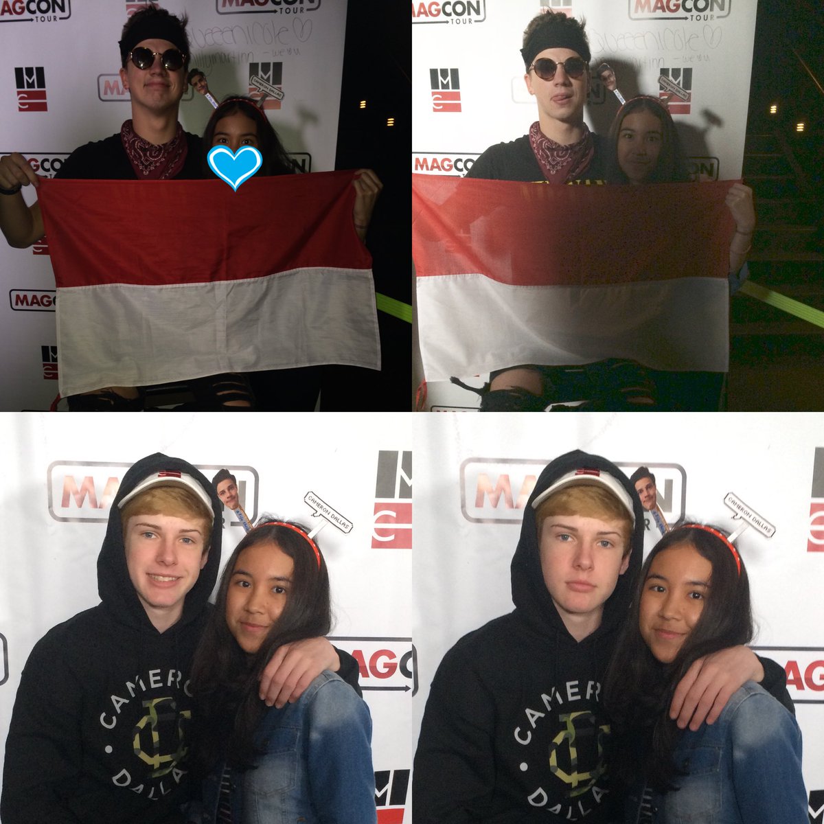 DigiTourID's tweet photo. Owner just went to magcon and cameron put her on his snapchat❤️ ( @iAdorejano2l ) https://t.co/OJwXmneiYn