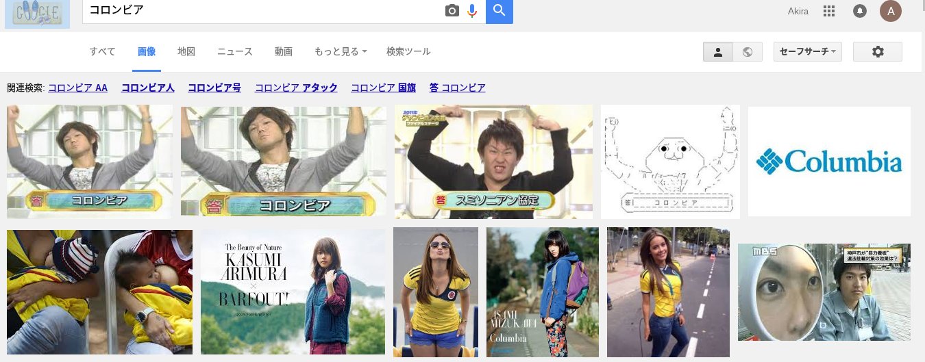 あきら アタック25で回答がコロンビア 旦那と即コロンビアポーズしてしまったが いまいちコロンビアポーズがわからず 旦那 ググればいいんだよ コロンビアで画像検索したら1番最初に出てきて吹いた T Co K4bnwkgrgx Twitter