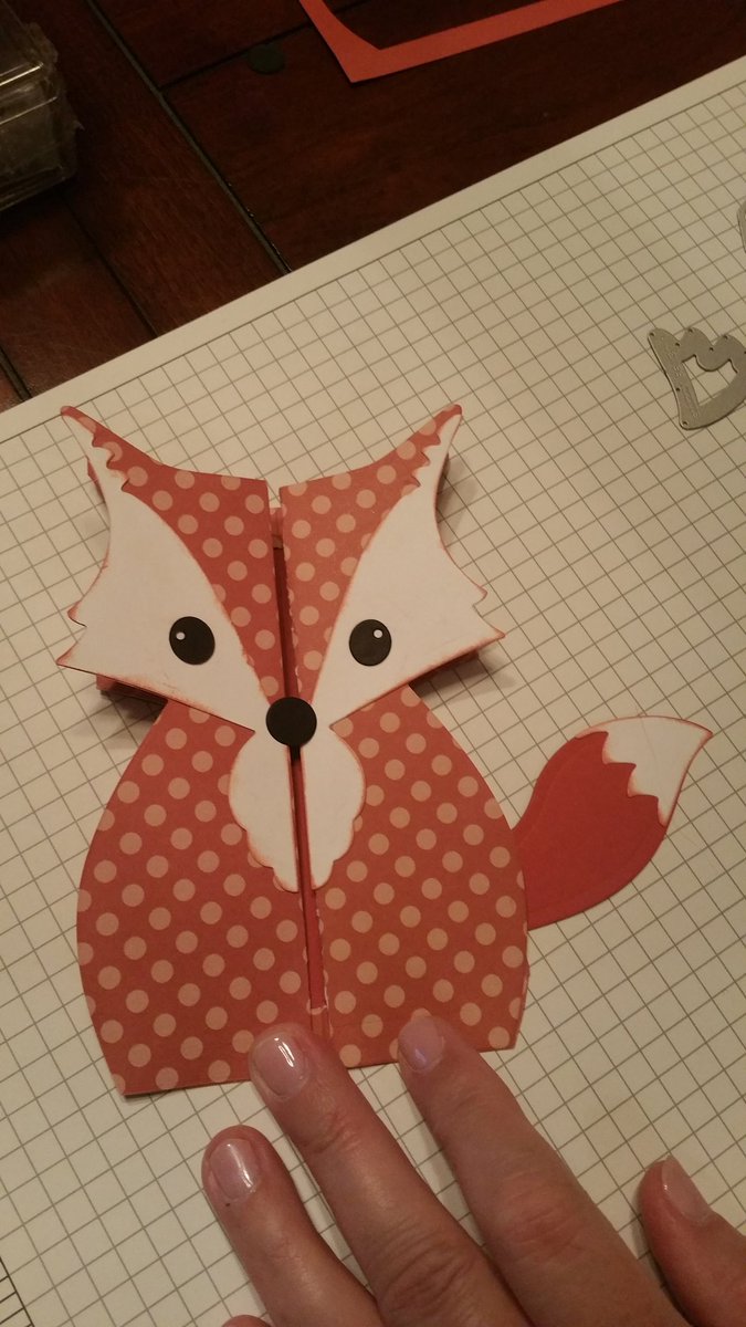 FoxyBuddha's tweet photo. First card of the night done...props to @foxybuddhamomma @Sizzix_US @Sizzix https://t.co/0MgiEorw6r