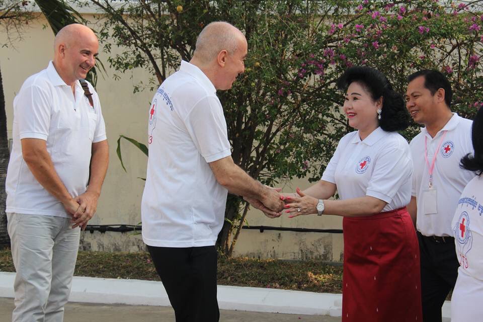 Cambodian_RC's tweet photo. Celebrating 153rd Anniversary of the World RCRC Day, #8May2016
#Cambodian Red Cross is everywhere for everyone. https://t.co/YFE72YcXsC