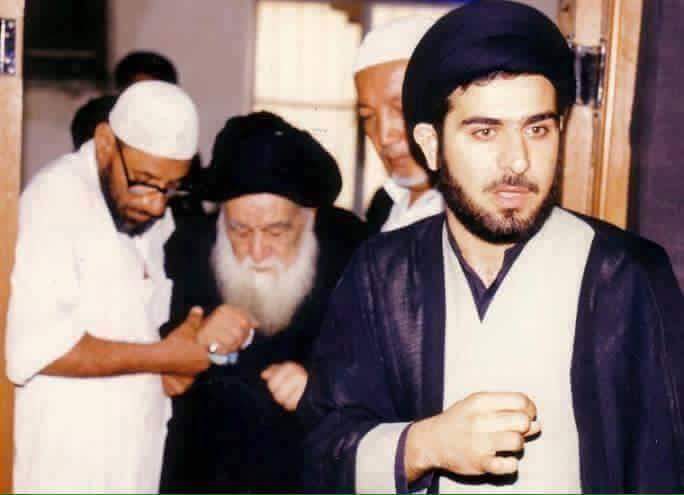 صورة نادرة للسيد اية الله المرجع ابو القاسم الخوئي قدس سره