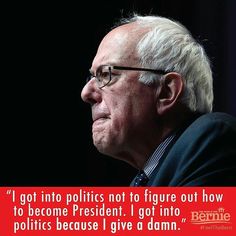 Keeba23's tweet photo. #ImWithBernieBecause without him, our politicians will continue to pretend that we owe them. https://t.co/6KuCtjHXiW