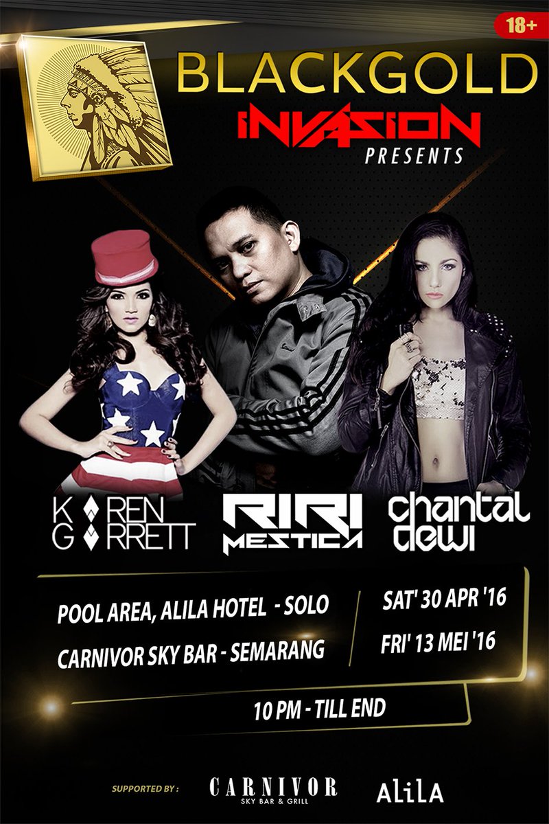 Black Gold invasion presents 13 may 2016 at carnivor sky bar grand edge. <a href="/ririmestika/">riri mestika</a> <a href="/apachelife/">apachelife</a> <a href="/fabioebot/">fabio evriadi</a>