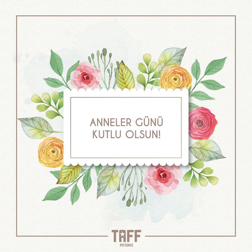 Hayatımızın en değerli başrol oyuncuları olan tüm annelerin, Anneler Günü kutlu olsun!