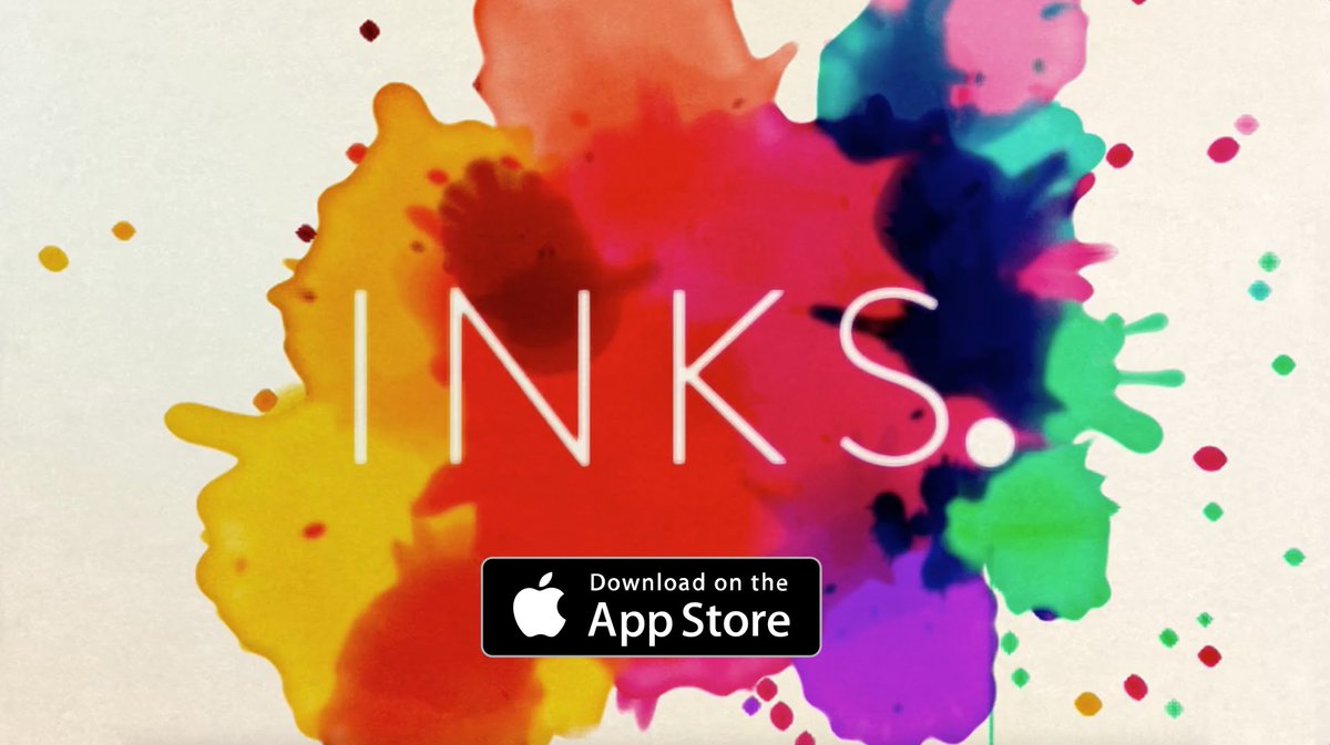 NoisyGranny's tweet photo. the classic #pinball gets reborn with colors in #INKS available in @AppStoreGames, download: https://t.co/PP4tmIG8N0 https://t.co/ORmFBuEdVs