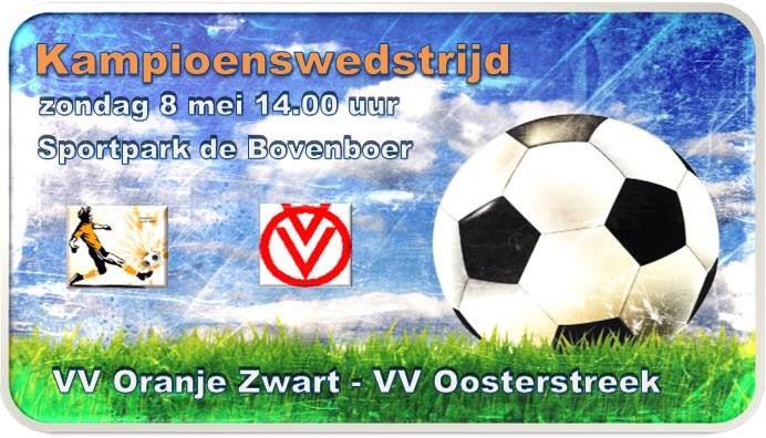 VVOranjeZwart's tweet image. MATCHDAY! Aftrap 14:00u @ Sportpark de Bovenboer. Kom zoveel mogelijk in het Oranje om onze jongens aan te moedigen!