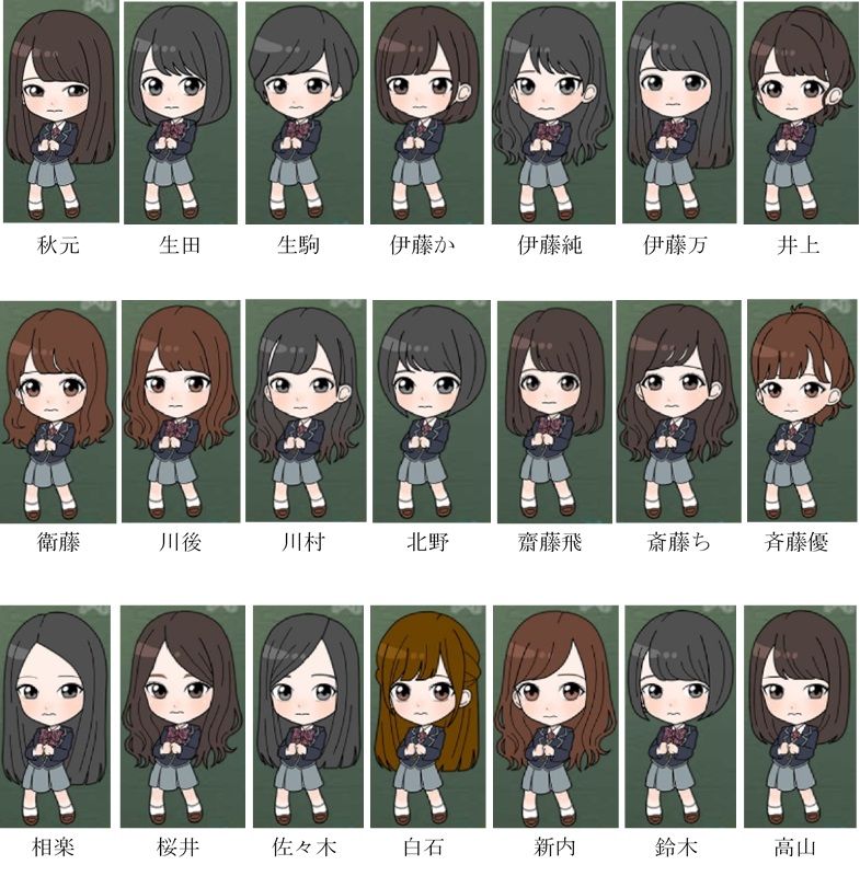 Asaibomb در توییتر なるほど 乃木坂46 乃木恋 ちびキャラを一覧表にまとめ上げた勇者現る 37人勢揃いしたらめっちゃかわいいwww 乃木坂まとめ情報曲 T Co Beg00bycyk Asaibomb در توییتر なるほど 乃木坂46 乃木恋 ちびキャラを一覧表にまとめ上げた勇者現る 37人勢揃いしたらめっちゃかわいいwww 乃木坂まとめ情報曲 T Co Beg00bycyk