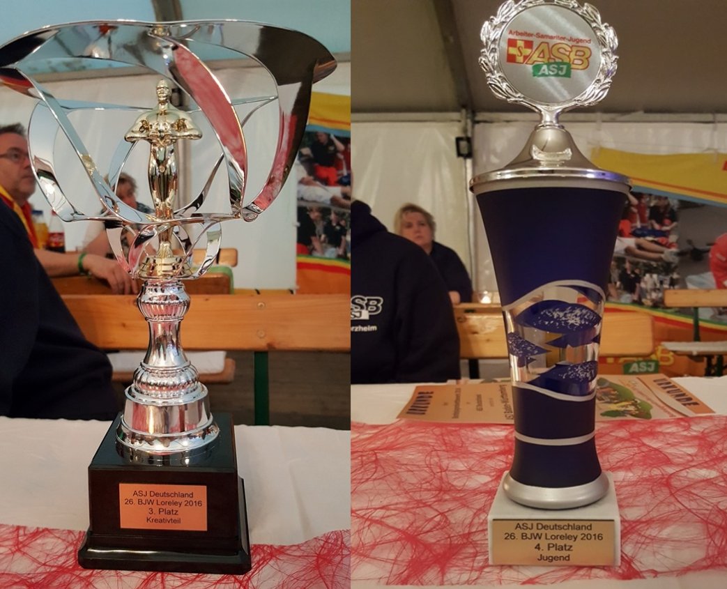 ASJ_Pforzheim's tweet photo. "DA SIND SIE"
Wir haben den 3. PLATZ beim Kulturteil
und den 4. PLATZ über die Gruppenwertung errungen!
#ASJ #BJW https://t.co/dVrT76bggd