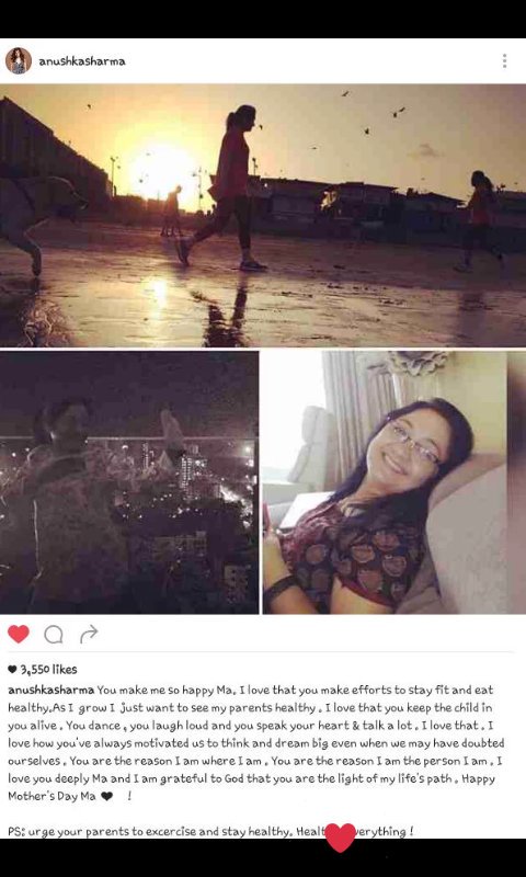 AnuPAWsitive's tweet photo. @AnushkaSharma Shares wonderful memories about her mom Ashima https://t.co/EEKrQz1Tib