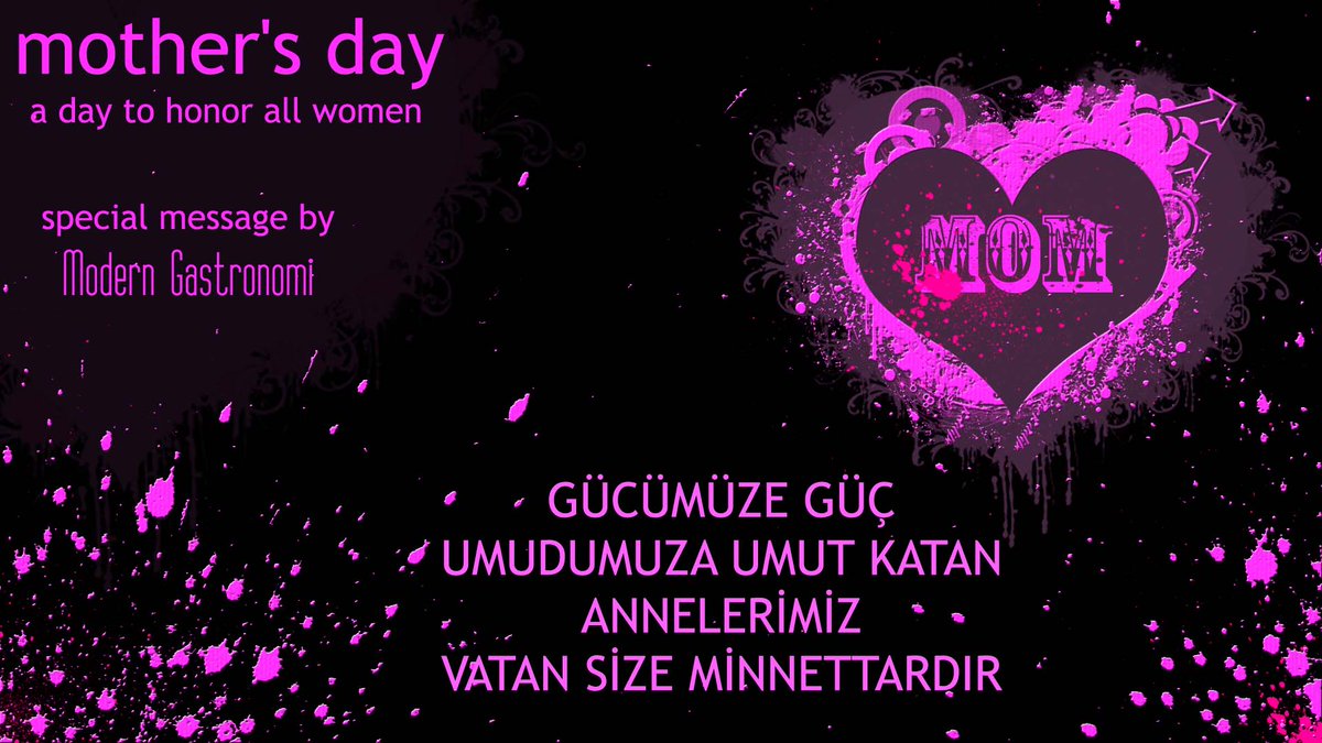 moderngastronom's tweet photo. #happymothersday #AnnelerGünü #canımannem #TuemAnnelerinAnnelerGuenueKutluOlsun #HappyMothersDayWeekend https://t.co/TPLQJkXapW