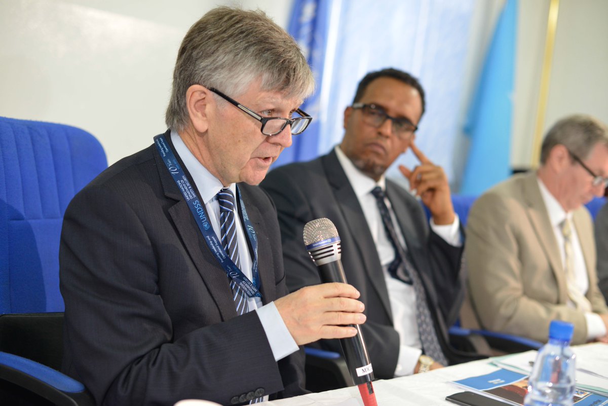 UNSomalia's tweet photo. Somali Deputy PM, Mohamed Omar Arte, @wakaelin, @UNdeClercq opened a meeting to discuss durable solutions for IDPs https://t.co/eIojN3Gqbu