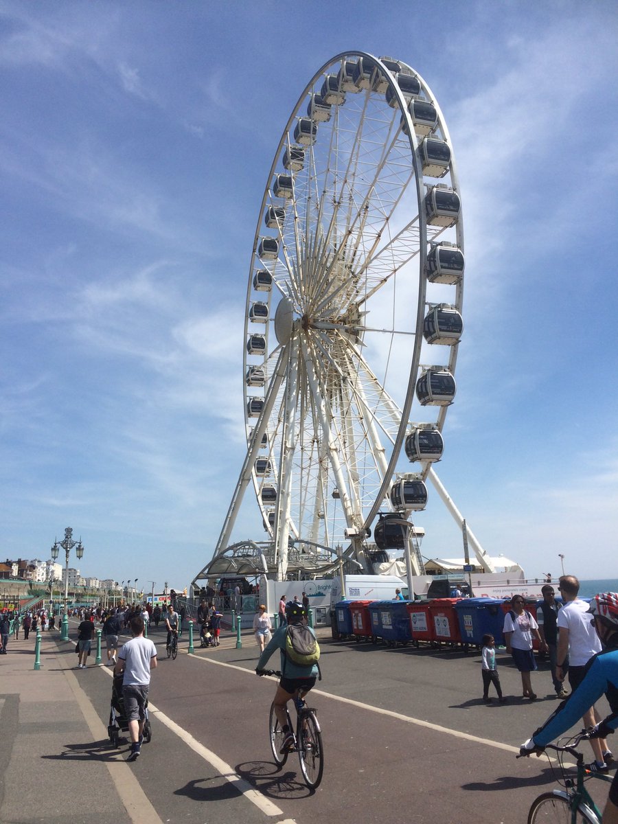 tomdruitt's tweet photo. Enjoy it while you can! Thanks @BrightonWheel for gracing our skyline these last few years #Brighton https://t.co/y0qWvA2uoX
