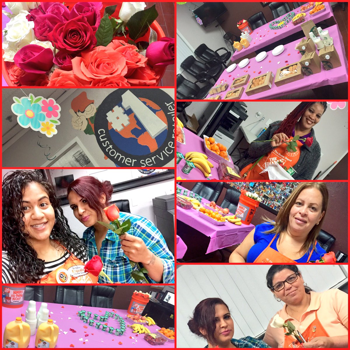 Happy Mothers Day to all the super Moms from <a href="/6310_HomeDepot/">6310_HomeDepot</a> 🎉🌷✨ #Breakfast #Roses #Appreciation #Thankyou #Moms👸🏽✨🌹