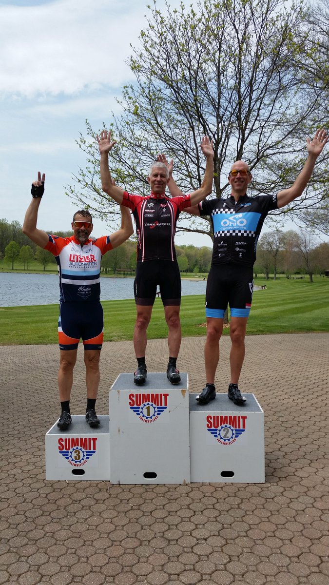 teamspinohio's tweet photo. RATL#3 - Masters 55+ Podium: 1st Brian Batke, 2nd Tris Hopkins, 3rd Jeff Kompa! #bikes #bikeracing https://t.co/jr6YGYFG4S